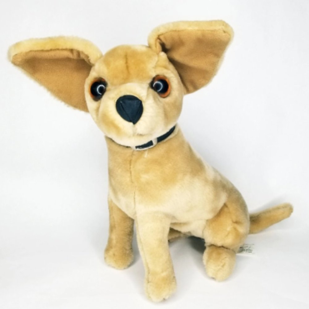 Vintage 1998 Taco Bell Talking Chihuahua Dog Plush Says Four Phrases